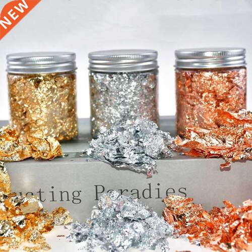 3g Imitation Gold Sliver Copper Foil Sequins Glitters Craft