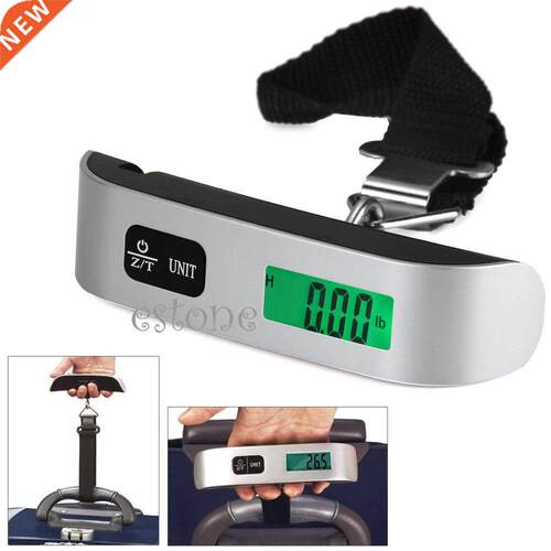50kg/10g LCD Hangng Luggage Scale Travel Weght H02