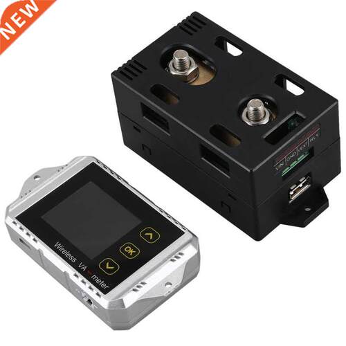 Vat100 100V 00A Wireless Voltage And Current Meter Car Bat