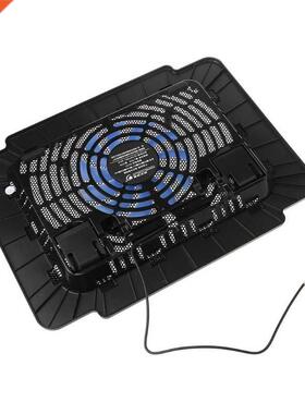 Laptop Cooler Cooling Pad Base Big Fan USB Stand For 14 Inch