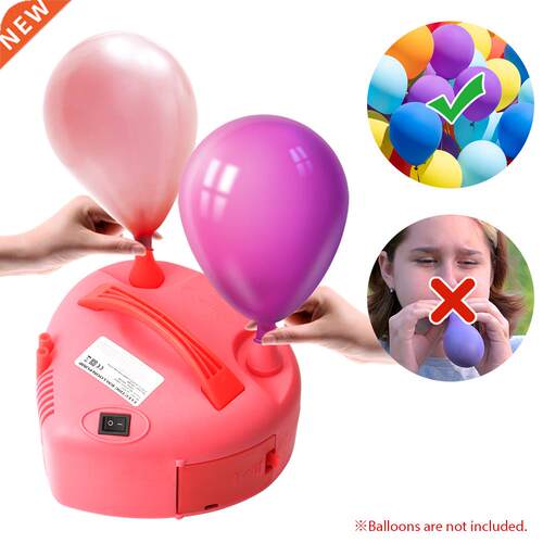 Portable Electric Air Pump Dual Nozzle Air Pump Electric Bal