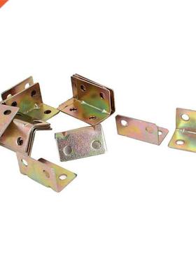 18mm x 18mm Corner Braces Angle Brackets Bronze Tone 20 Pcs