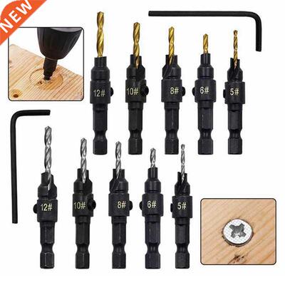 4/5pcs Countersink Drill Bit Set Wood Tools Woodworking Dril