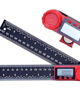 0-300mm 2 In 1 Electronic Digital Protractor Digital Meter A