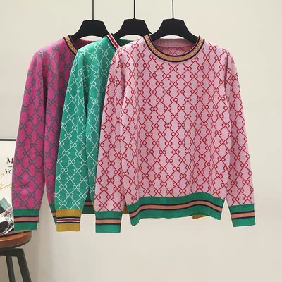 Autumn And Winter New Loose Knit Sweater Korean Style Pullov
