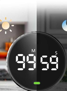 Digital Timer For Kitchen Cooking Shower Study Stopwatch LED
