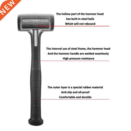 Shockproof Hammer Rubber Wear-resistant Anti-skid Hammer Rou