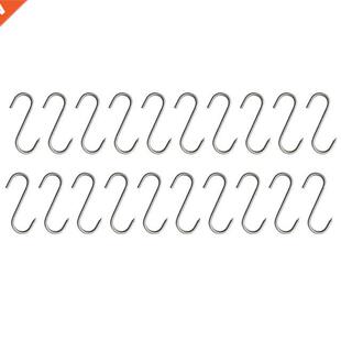 20 Pcs High Quality S Butcher's Hooks Food Gre Stainless