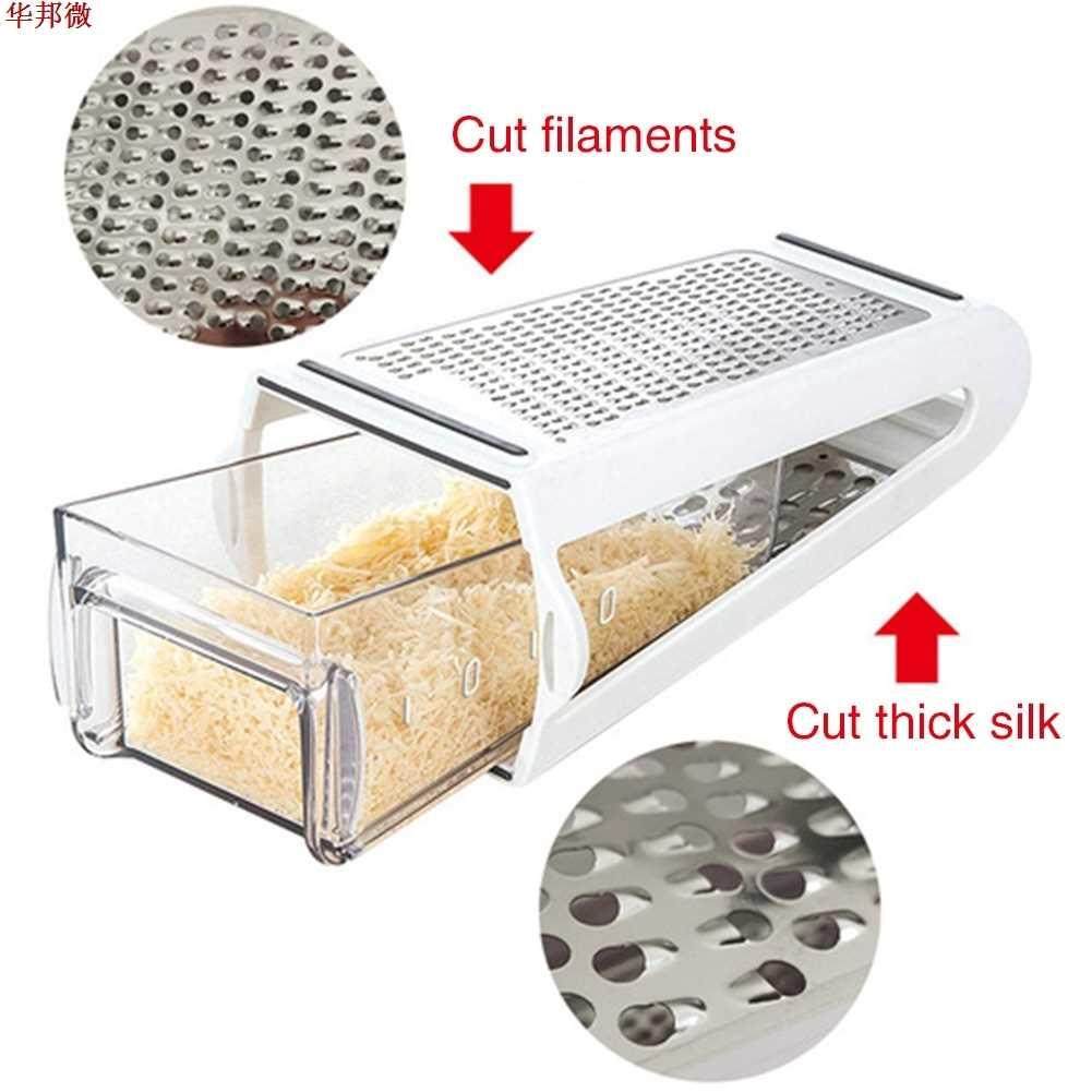 Stainless Steel Kitchen Tools Cheese Grater Double Sided Man