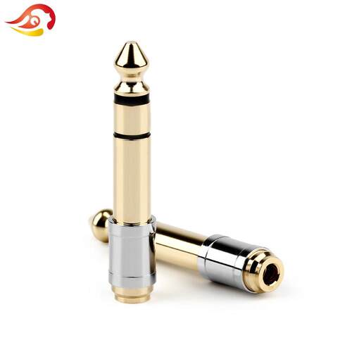 QYFANG 6.5mm 1/4		 Male To .5mm 1/8		 Female 6.5