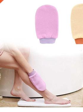 1PC Single Layer Shower Spa Exfoliator Two-sided Bath Glove