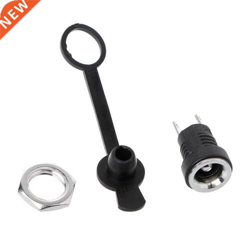 5.5mmx2.5mm Female DC Power Jack Plug Socket Waterproof Pane