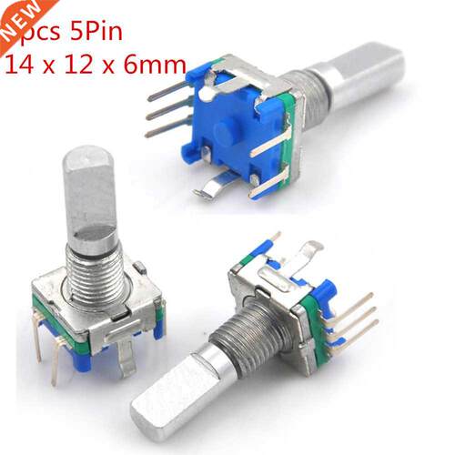 3pcs Shaft 6mm Hole 7mm 5Pn D Shaft 20 Detents Ponts 360 D
