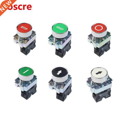 22mm start s button with the arrow symbol XB2 flat touch