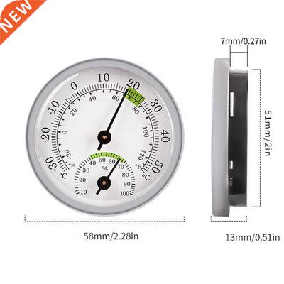 Wall Mounted Analog Humidity Gauge Temperature Humidity Mete