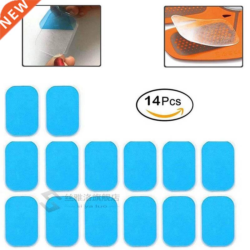 14Pcs Replacet Gel Pads Sheet Abdominal Belt Toning Muscle T