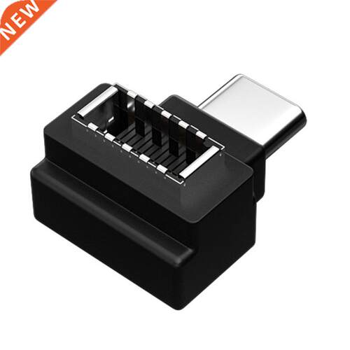 90 Degree Angle Adapter for Computer USB 3.1 Type-E Female t