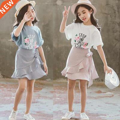 2022 Summer kids baby Girls Clothes Set Children Clothing T-