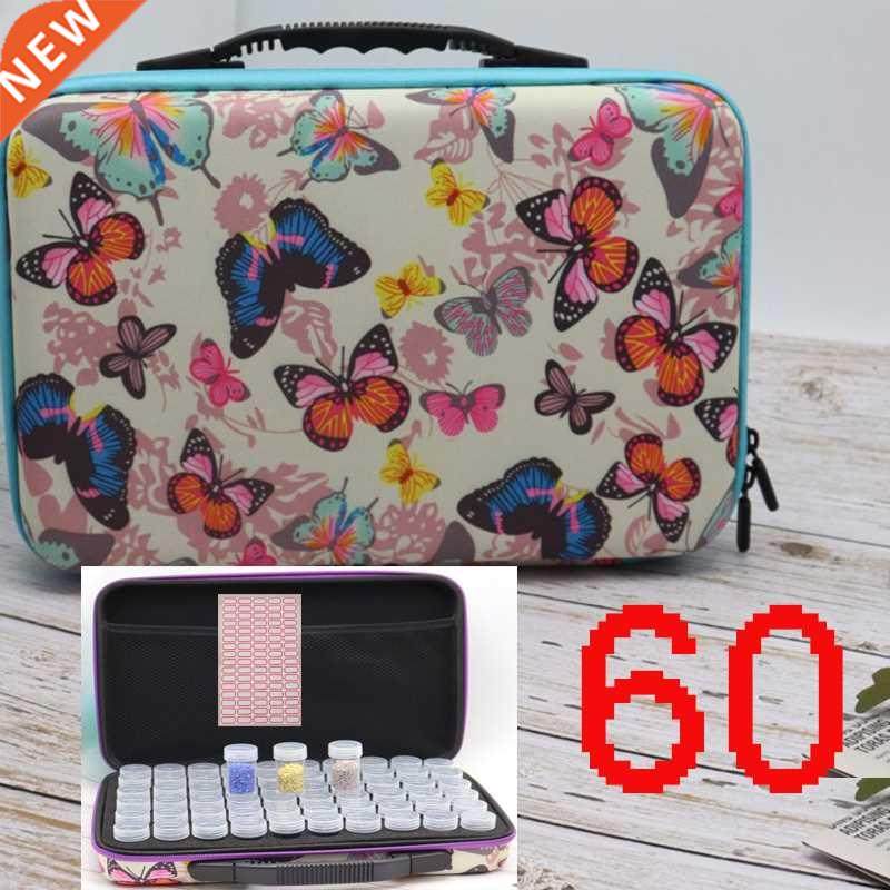 2021 60 Bottles diamant painting Hand Bag Tools Diamond Pai