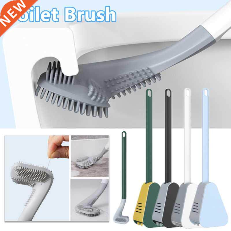 toilet brush household no dead angle long handle toilet arti