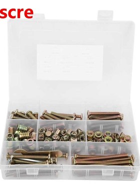 Screw Screw Nuts Set Zinc Alloy Installation for Basic Maint