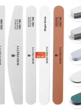 Nail File Sanding Buffer Manicuring Buffing Polish Gel Polis