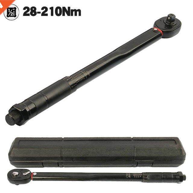 1/2 Torque Preset Torque Wrench Drive Tool 28-210 Nm Positi - 实物图