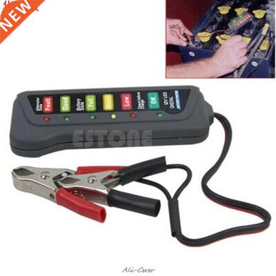 12V LED pour moto ou voiture testeur d'alternateur de ba