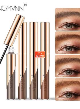 4 Colors Eyebrow Mascara Cream Brush Microblading Long