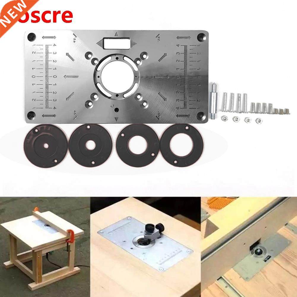 Universal Electric wood milling trimming machine Flip Plate