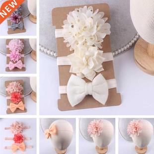 3Pcs/set Kids Elastic Floral Hairband Set Children'S Sim