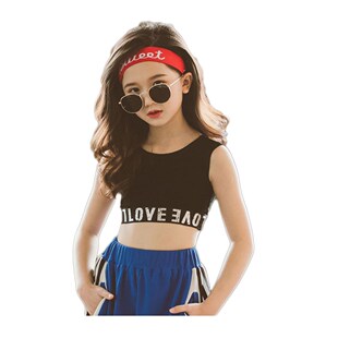 Summer Girls Tank Tops Kids Underwear Model Cotton Tank Top