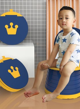 2-in-1 Portable Potty Seat with Storage Bag for Kids Travel