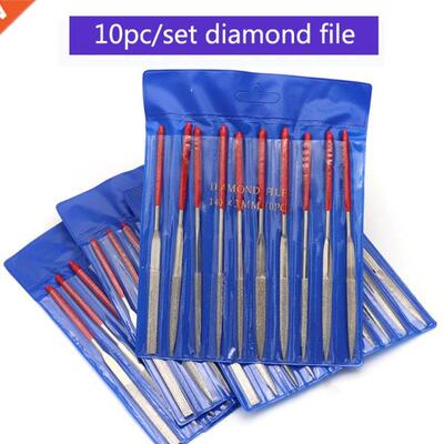10pcs Needle Files Set Wood Carving Tool Metal Polishing Ins