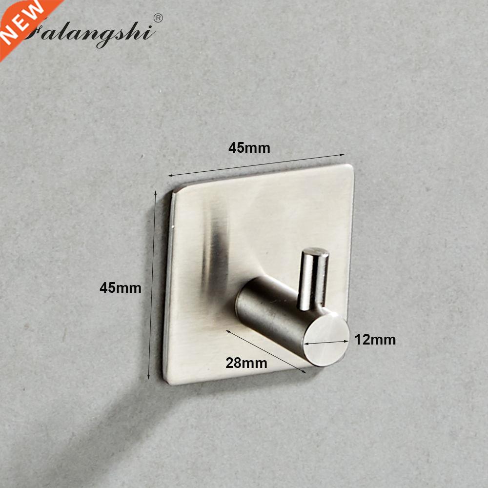 Bathroom Accessories Wall Hooks Stainless Steel 3M Sticker A 纺织面料/辅料/配套 面料/布类 原图主图