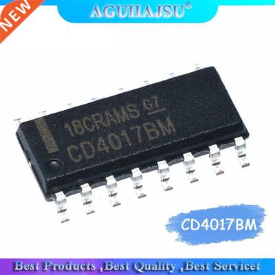 10PCS CD4017BM SOP16 CD4017B SOP CD4017 4017 SOP 16 SMD new