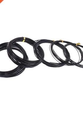 Total 5m (Black) Bonsai Wires Anodized Aluminum Bonsai Train
