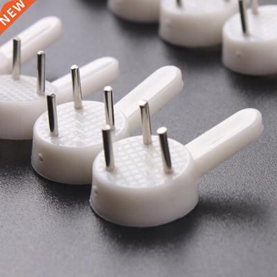 20pcs White Traceless Nails Painting Photo Frame Hook Plasti