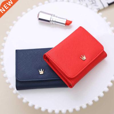 Women's Wallet Short Women Coin Purse Crown Wallets For