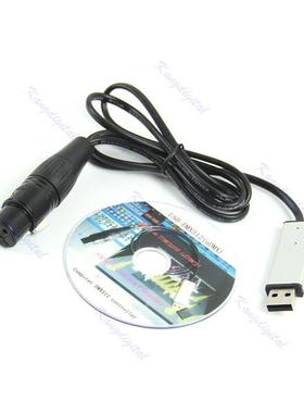 Satge Lighting Controller Dimmer DMX Interface Adapter to DM