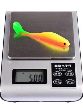 4PCS/lot Carp Fshng Soft Lure 4.5g/88mm slcone bat Fsh