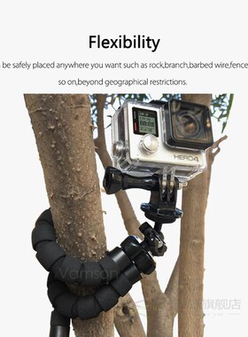 for GoPro Hero 7 6 5 4 3 + 2 1 Accessories Flexible Mini Oct