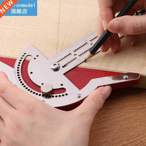 Multifunction Woodworkers Edge Rule Inch MM Woodworking Scri