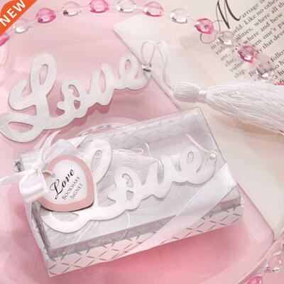 Creative Love Alloy Silver Bookmark Exquisite Gift Love Note