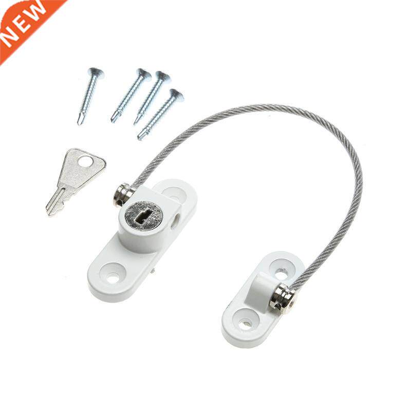 Twisted-pDoor Lock Restrictor Security Car Cable Limit Lock