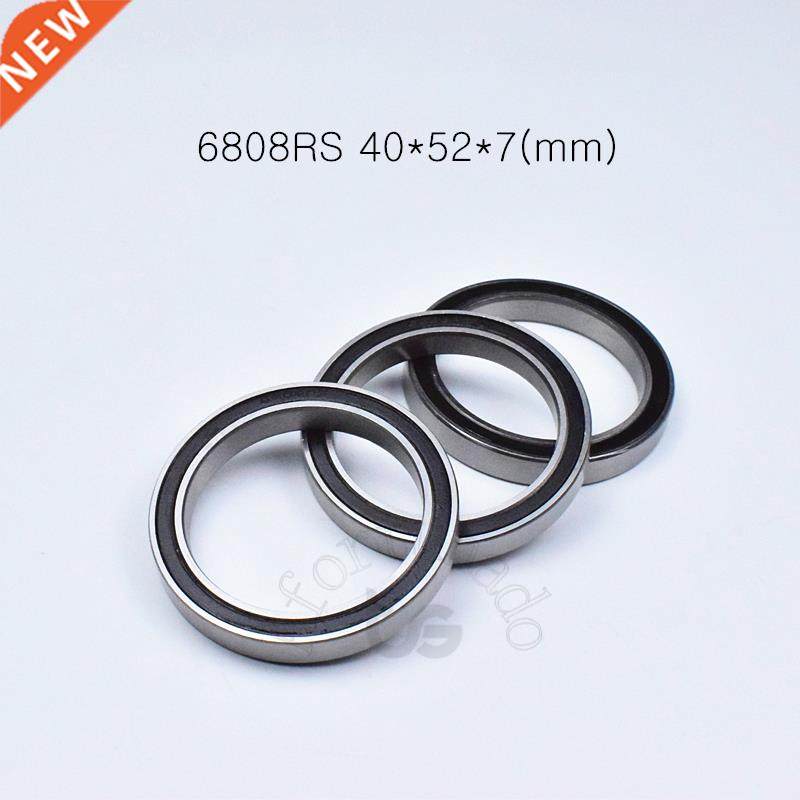 10pcs 6808RS 40*52*7(mm) chrome steel rubber Sealed High sp