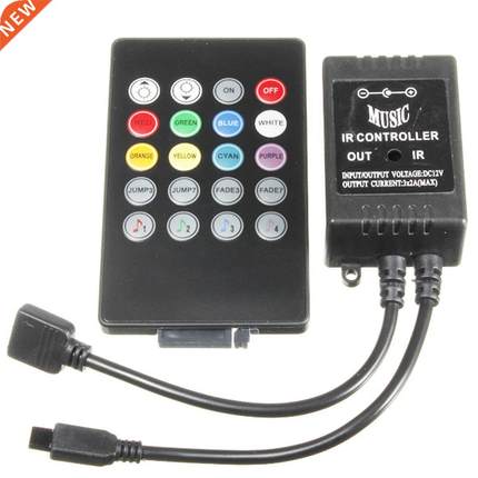 20 Keys Music IR Remote Controller for RGB LED Strip DC 12V