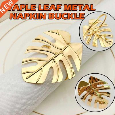 12pcs Rose Gold Silver Napkin Ring Wedding Event Table Decor