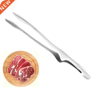 1pcs Portable Cooking Salad Serving Kitchen Tool Tweezer Sta