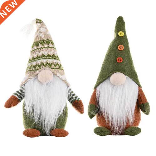 2 Pcs Christmas Gnome Swedish, Xmas Decorations Santa Orname